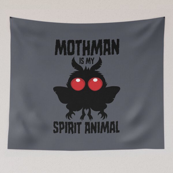 Item preview, Mothman Is My Spirit Animal Silhouette designed and sold by fizzgig.