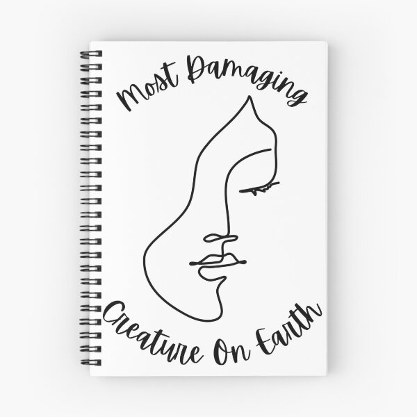 Item preview, Most Damaging Creature On Earth | Outline designed and sold by Speak Louder.