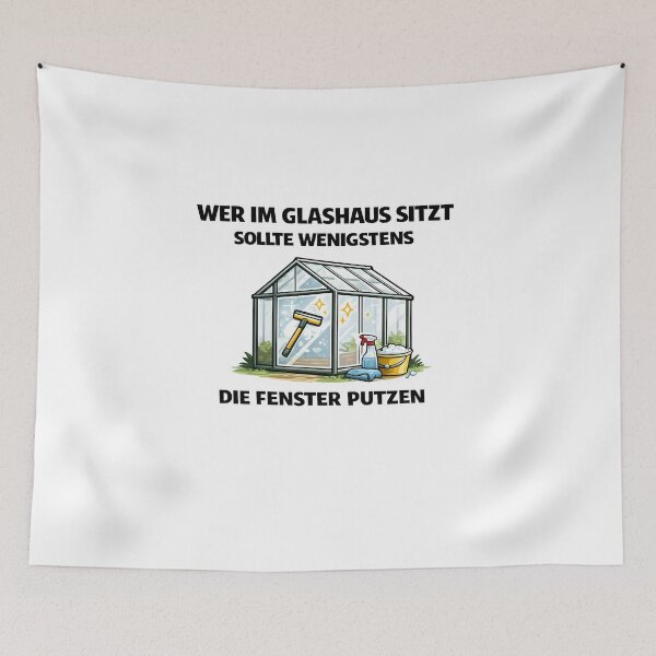 Item preview, People in glass houses shouldn't throw stones. designed and sold by AggAverse.