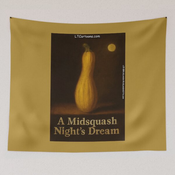 Item preview, A Midsquash Night’s Dream – Surreal Shakespeare Pun Art designed and sold by Rick London Gifts.