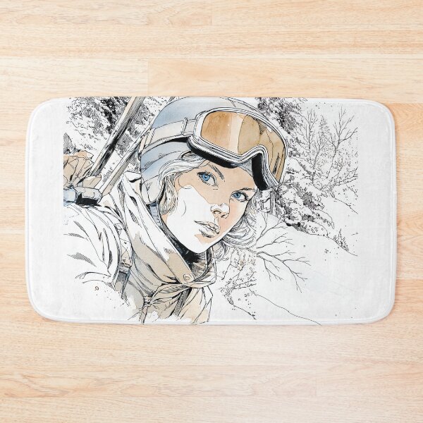 Item preview, Mountain Dreams - Snowboarder Portrait designed and sold by Banal25.