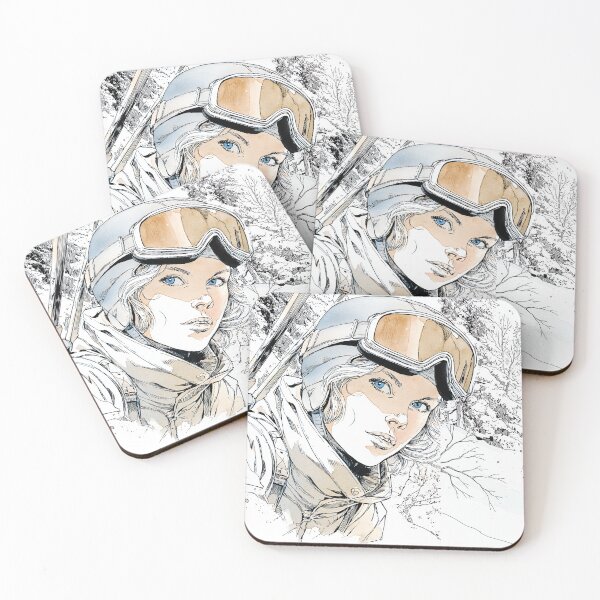 Item preview, Mountain Dreams - Snowboarder Portrait designed and sold by Banal25.