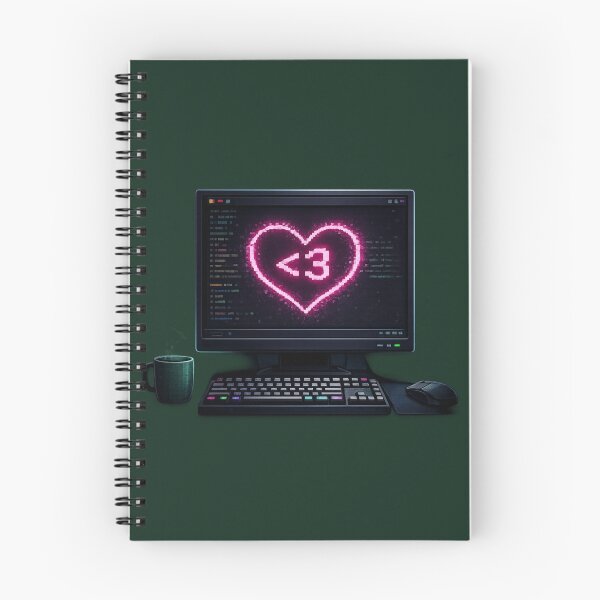 Item preview, Coder Valentine Gift – Geek Love Programming Heart designed and sold by PunchDrop.