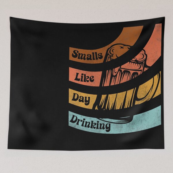 Item preview, Smells Like Day Drinking. Funny retro beer lover T-Shirt designed and sold by Gajabuu.