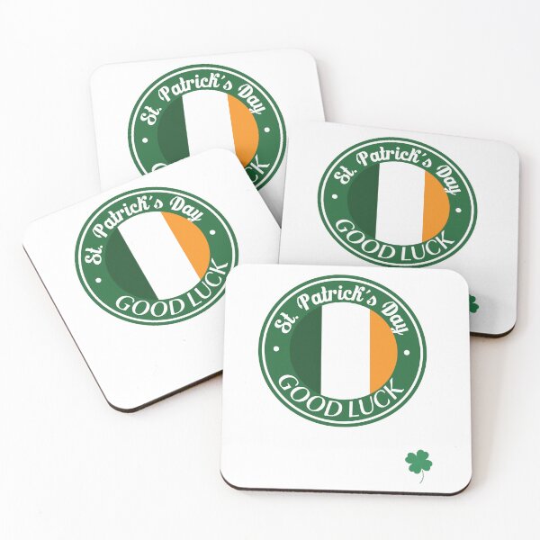 Item preview, Good Luck St Patricks Day Shamrock Rainbow Shirt designed and sold by UrbanPunch.