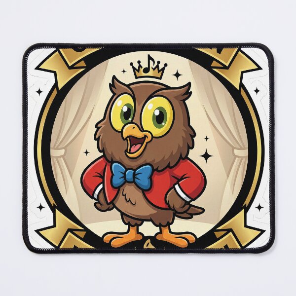 Item preview, Owl Jolson “I’m Owl Jolson!” designed and sold by BADGECRAFT STUDIO.