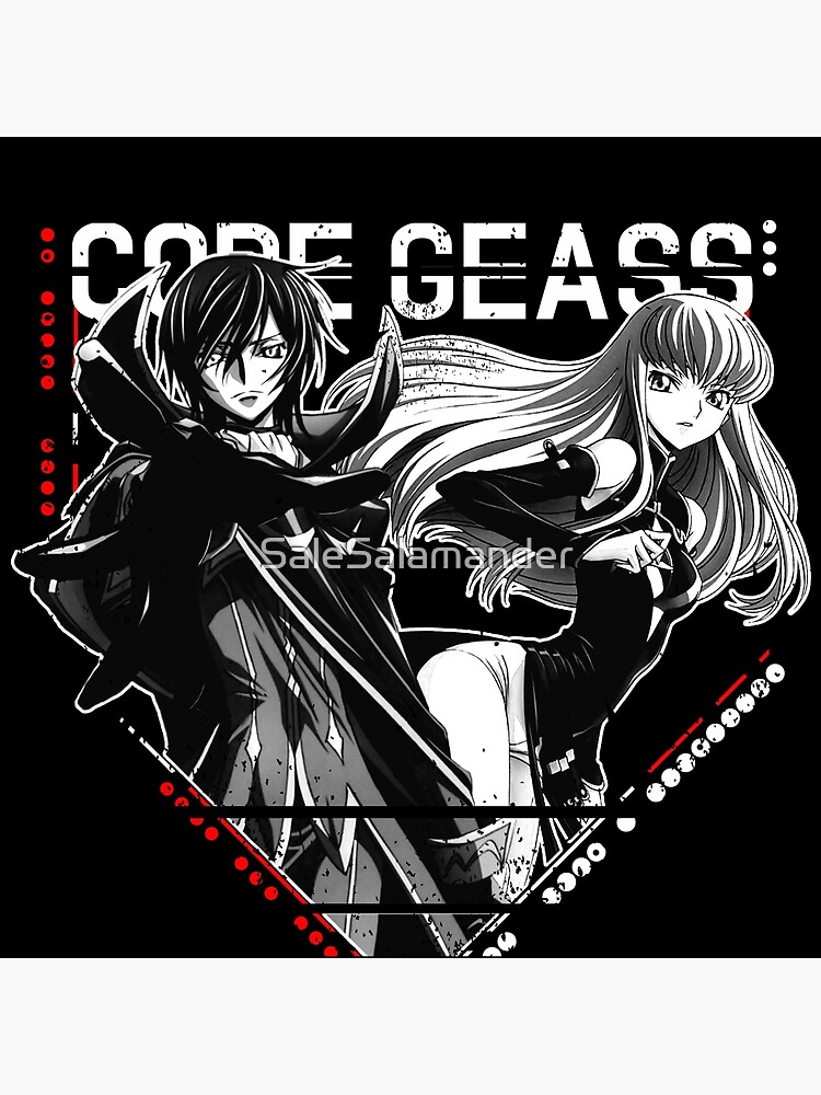 Code Geass Lelouch And Cc Art Board Print By Salesalamander Redbubble