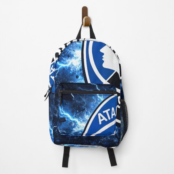 Item preview, Atalanta Inspired Football Crest – Electric Blue Serie A Fan Art designed and sold by RAVisuals.