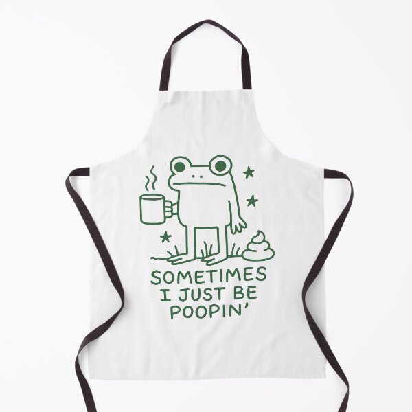 Item preview, Sometimes I Just Be Poopin Frog Meme - Funny Pooping Toilet Humor designed and sold by gunaone-design.