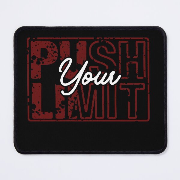 Item preview, Push Your Limit Typography Design – Motivational Quote Graphic designed and sold by Graphizia.