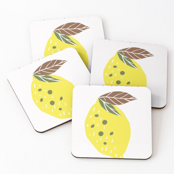 Item preview, Limoncello Lemon Illustration – Bright Mediterranean Citrus Art | Playful Modern Design designed and sold by kopcollage.