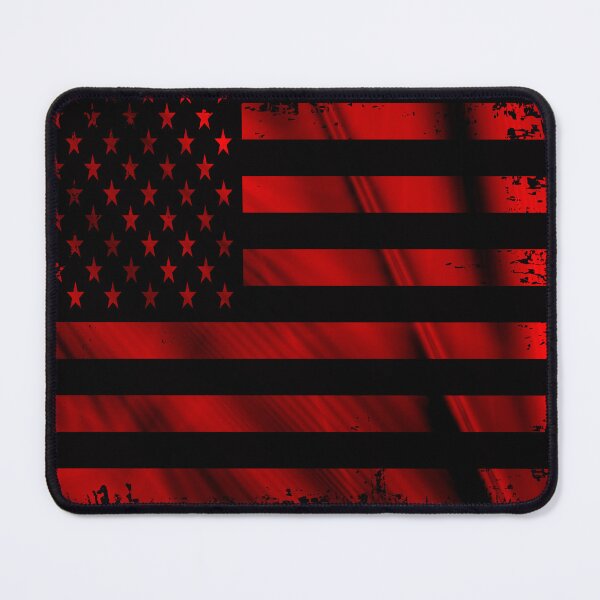 Item preview, Red Grunge American Flag designed and sold by artistwill.