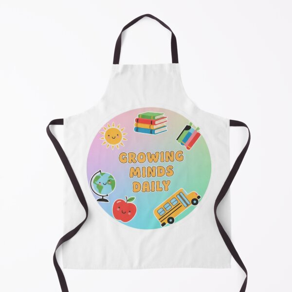 Item preview, Growing Minds Daily – Elementary Teacher Sticker designed and sold by Illustrated Faith.