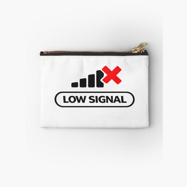 Item preview, Low Signal – Minimal Tech Detox Streetwear Design designed and sold by Mats2208.