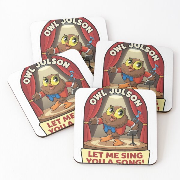 Item preview, Owl Jolson “Let Me Sing You a Song! designed and sold by BADGECRAFT STUDIO.