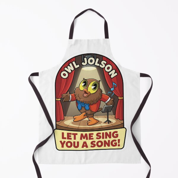 Item preview, Owl Jolson “Let Me Sing You a Song! designed and sold by BADGECRAFT STUDIO.