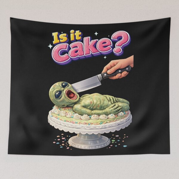 Item preview, Alien Cake designed and sold by Cats and Other Things.