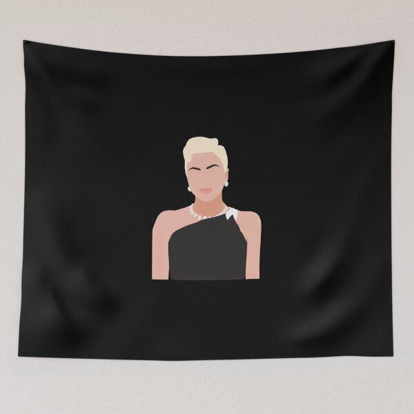 Item preview, Lady Gaga Lineless Illustration designed and sold by dsxclothing.