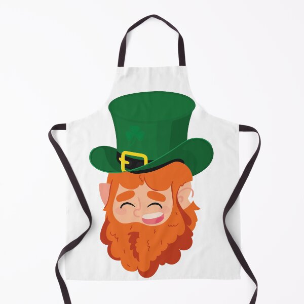 Item preview, St Patricks Bearded Leprechaun Hat Irish Shirt designed and sold by UrbanPunch.