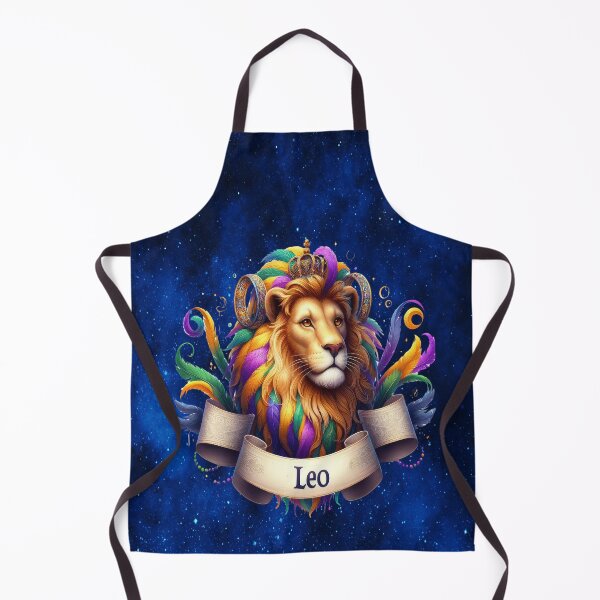 Item preview, Leo Zodiac Mardi Gras Royalty of the Golden Lion designed and sold by MysticOzzy.