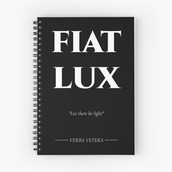 Item preview, Fiat Lux – Latin Quote of Light and Clarity designed and sold by BrushRushX.