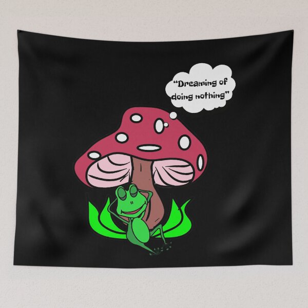 Item preview, Cute sleeping frog - Dream of doing nothing designed and sold by MargoMalej.