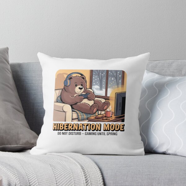 Item preview, Winter Mode Bear – Do Not Disturb Gaming designed and sold by PRfoxy.