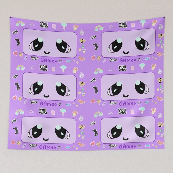 Item preview, GAmeo Video Game Inspired Design - Purple designed and sold by Boxer-n-co.