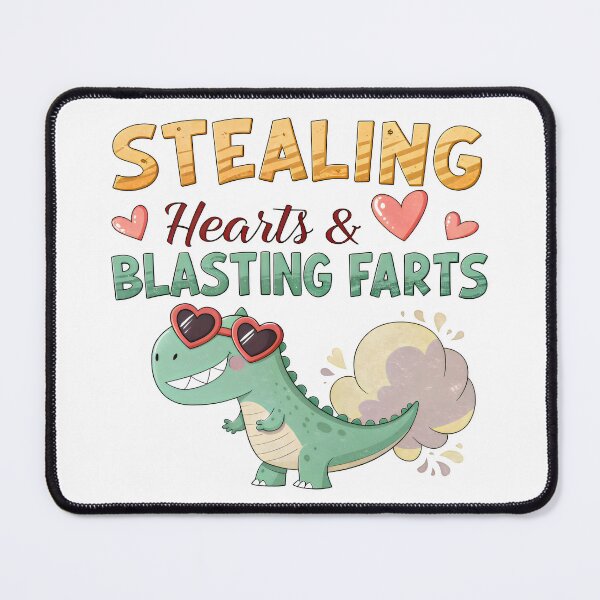 Item preview, stealing hearts blasting farts designed and sold by GogoGrove.