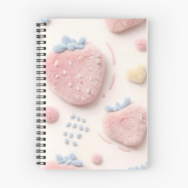 Aperçu de l'œuvre Motif fraise rose pastel doux créée et vendue par TellUsTheStory.