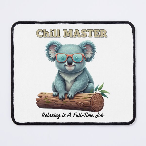 Item preview, Chill Master Koala – Cool Relaxed Animal with Sunglasses designed and sold by C3J7.