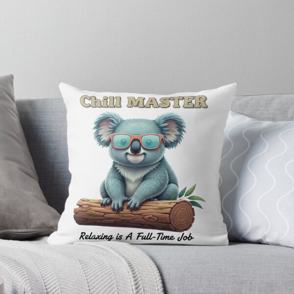 Item preview, Chill Master Koala – Cool Relaxed Animal with Sunglasses designed and sold by C3J7.