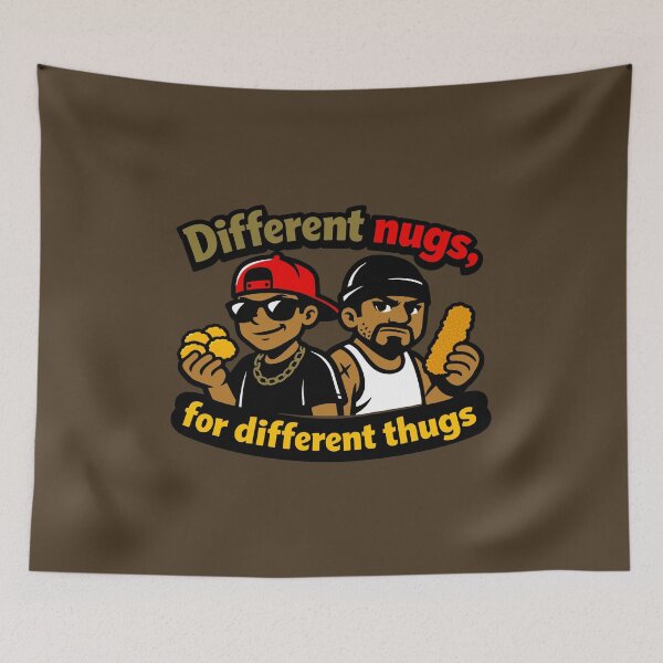 Item preview, Different nugs for different thugs designed and sold by letitrip.