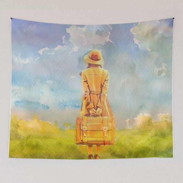 Item preview, Facing the Horizon designed and sold by Skyline-Art-Inc.
