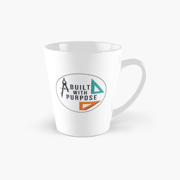Item preview, Built With Purpose – Engineer Faith Sticker Design designed and sold by Illustrated Faith.