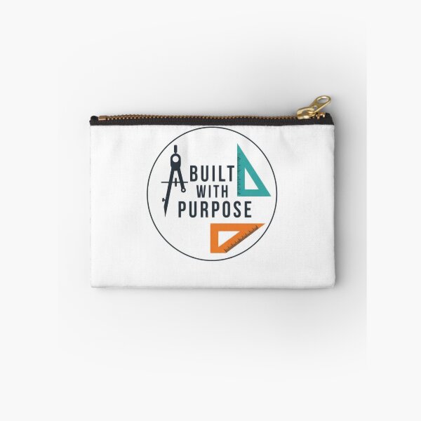 Item preview, Built With Purpose – Engineer Faith Sticker Design designed and sold by Illustrated Faith.