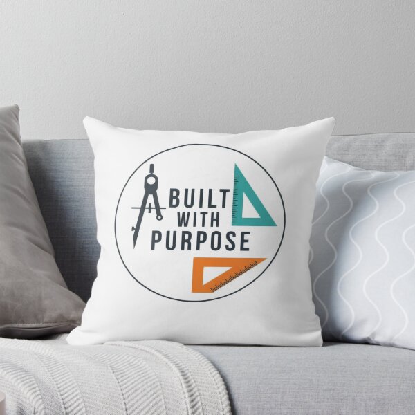 Item preview, Built With Purpose – Engineer Faith Sticker Design designed and sold by Illustrated Faith.