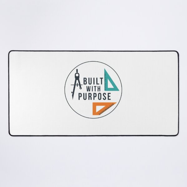 Item preview, Built With Purpose – Engineer Faith Sticker Design designed and sold by Illustrated Faith.