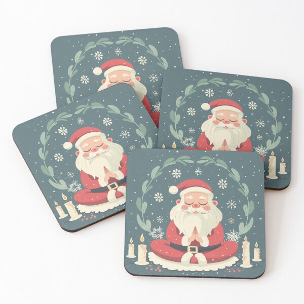 Item preview, Meditating Santa Claus Christmas Illustration designed and sold by CreativeLarysa.