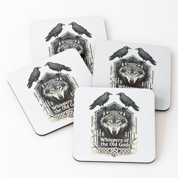 Item preview, Whispers of the Old Gods – Viking Mythology Dark Fantasy Art designed and sold by Mythic Tide.