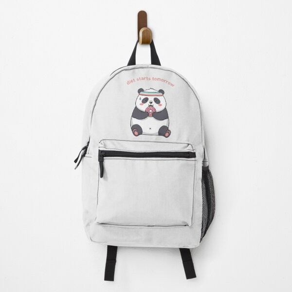 Item preview, Diet Starts Tomorrow Funny Panda Cute Relatable Meme Art designed and sold by Moon's Arts.