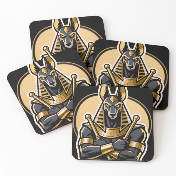 Item preview, Anubis Warrior – Egyptian God Mascot Logo 2 designed and sold by AnadAA.
