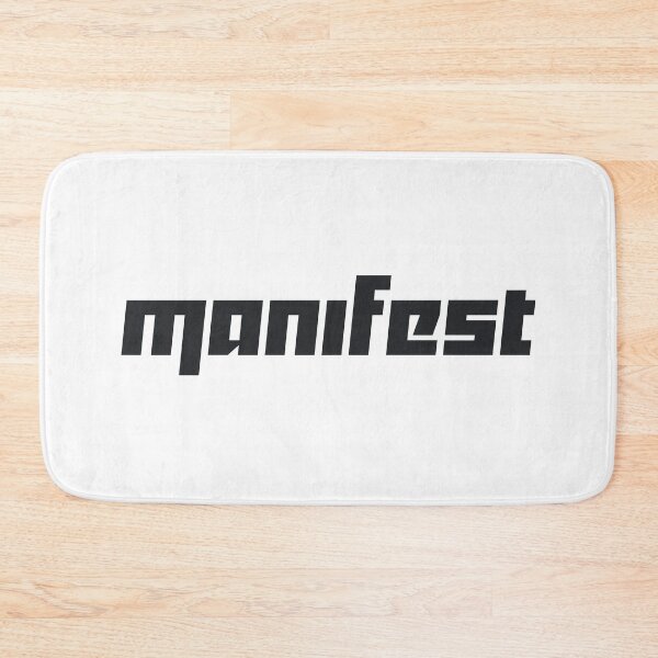 Item preview, Manifest, Futuristic Typography designed and sold by Memes N Lore .