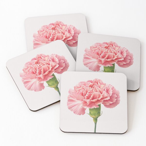 Item preview, Closeup of one Pink Carnation designed and sold by Violet Peonies.