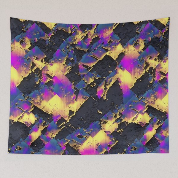 Item preview, Neon color stone surface pattern 4th designed and sold by JeniSeny.