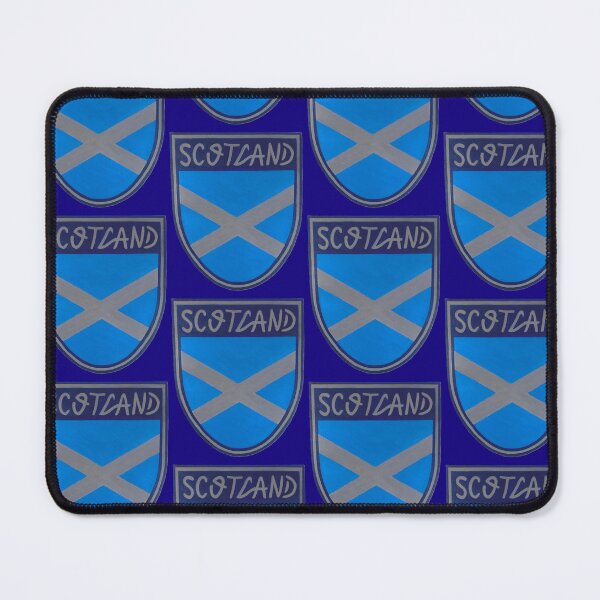Item preview, Striking Scottish Emblem Sheild Design Unique Authentic Gift Dark Blue Background designed and sold by Arniesart85.