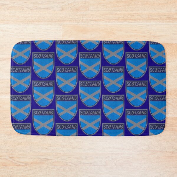 Item preview, Striking Scottish Emblem Sheild Design Unique Authentic Gift Dark Blue Background designed and sold by Arniesart85.