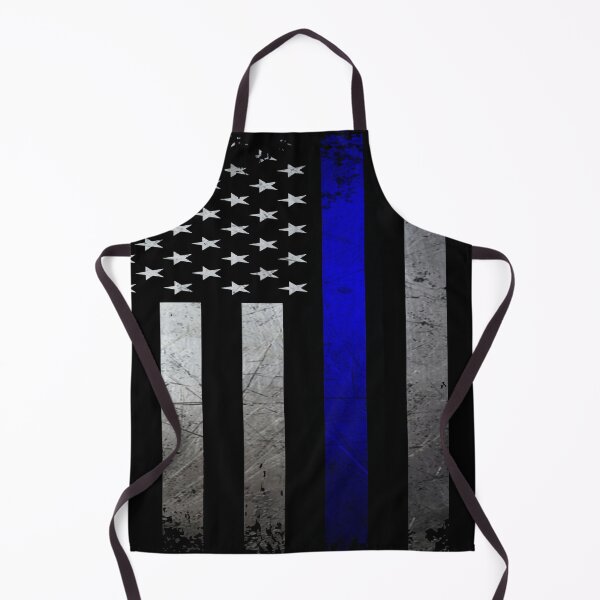 Item preview, Thin Blue Line Grunge American Flag 2.0 designed and sold by artistwill.