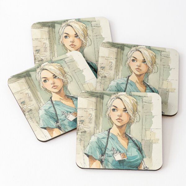 Item preview, Healing Hands - Healthcare Worker Portrait designed and sold by Banal25.