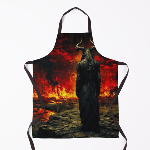 Item preview, Horned Sentinel in a Burning Wasteland designed and sold by Insomnia Art Designs.
